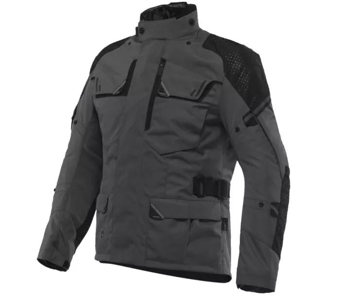 Bunda na moto Dainese LADAKH D-DRY JACKET IRON-GATE/BLACK