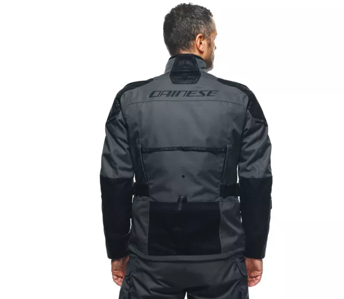 Bunda na moto Dainese LADAKH D-DRY JACKET IRON-GATE/BLACK