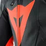 Kombinéza na moto Dainese LAGUNA SECA 5 1PC LEATHER SUIT BLACK/FLUO-RED