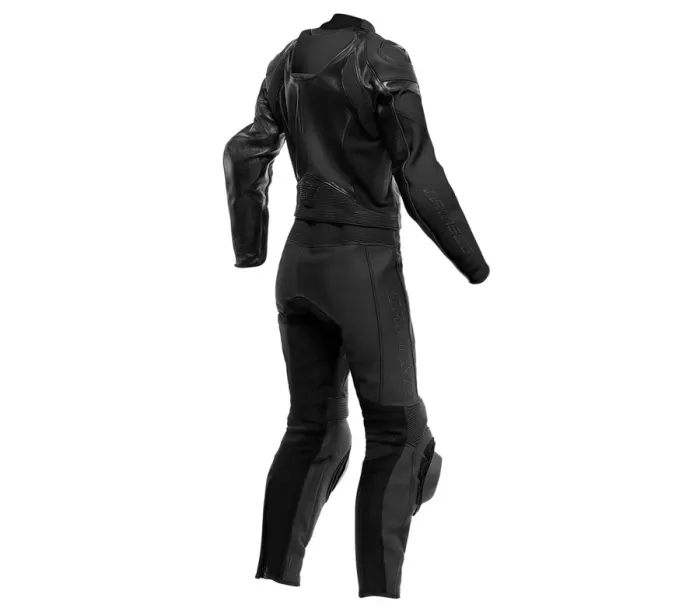 Dámská kombinéza na moto Dainese Mirage 2PCS suit black/black/white