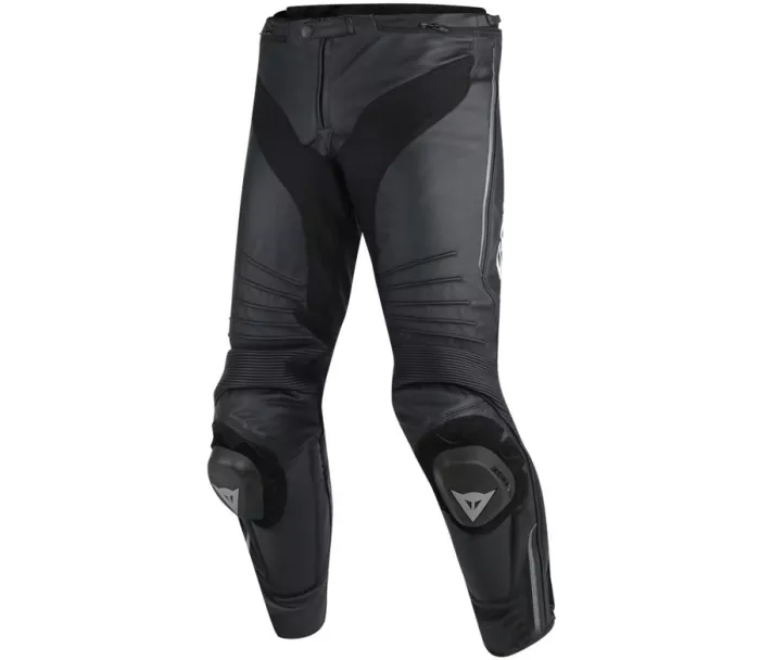 Kalhoty na moto Dainese MISANO LEATHER BLACK/BLACK/ANTHRACITE