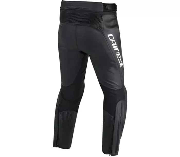 Kalhoty na moto Dainese MISANO LEATHER BLACK/BLACK/ANTHRACITE