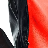 Dámská bunda na moto Dainese RACING 4 BLACK/FLUO-RED