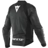 Bunda na moto Dainese SPORT PRO LEATHER JACKET BLACK/WHITE