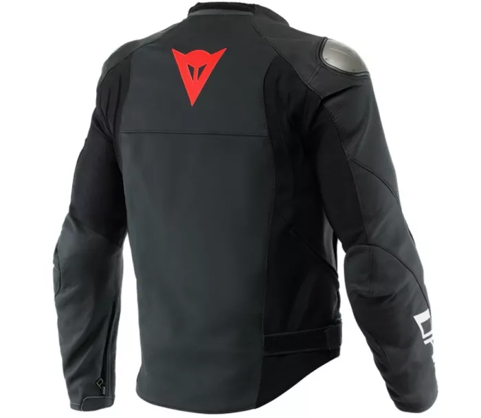 Bunda na moto Dainese SPORTIVA LEATHER JACKET BLACK-MATT