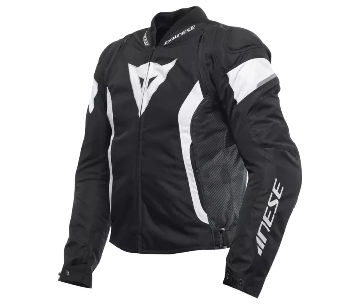 Bunda na moto Dainese AVRO 5 TEX BLACK/WHITE