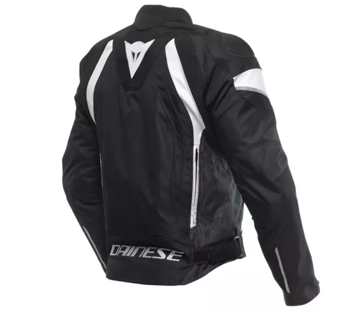 Bunda na moto Dainese AVRO 5 TEX BLACK/WHITE