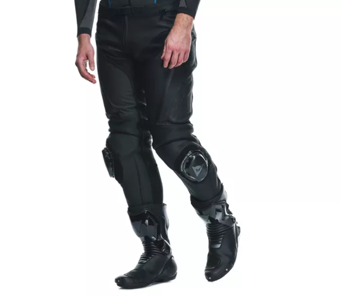 Pánské kožené kalhoty Dainese DELTA 4 BLACK/BLACK