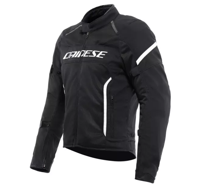 Pánská bunda Dainese AIR FRAME 3 TEX BLACK/WHITE