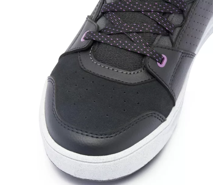 Dámské boty Dainese SUBURB D-WP BLACK/WHITE/METAL PURPLE