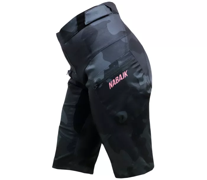 Dámské kraťasy Nabajk Trautenberk black camo/old pink