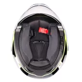 Otevřená helma AGV IRIDES E2206 DAVAO BLACK/GREY/YELLOW FLUO