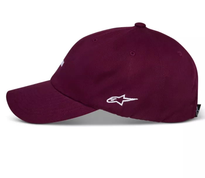 Kšiltovka Alpinestars Deduce Strapback "dad" burgundy
