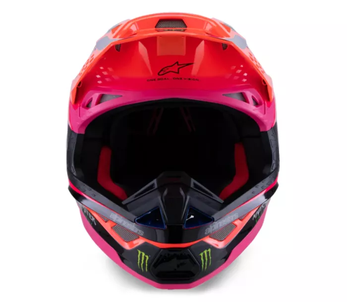Alpinestars Superetch M10 Deegan orange/purple/pink glossy helmet vel. M