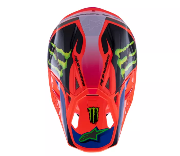 Alpinestars Superetch M10 Deegan orange/purple/pink glossy helmet vel. M