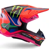 Alpinestars Superetch M10 Deegan orange/purple/pink glossy helmet vel. M