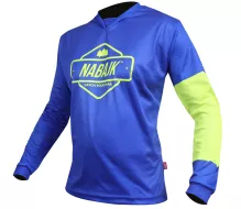 Pánský dres Nabajk Deshtny long sleeve dark blue/yellow