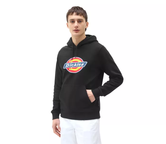 Mikina DICKIES ICON LOGO HOODIE BLACK