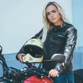 Dámská bunda na moto Nazran Diego Air black vel. XL