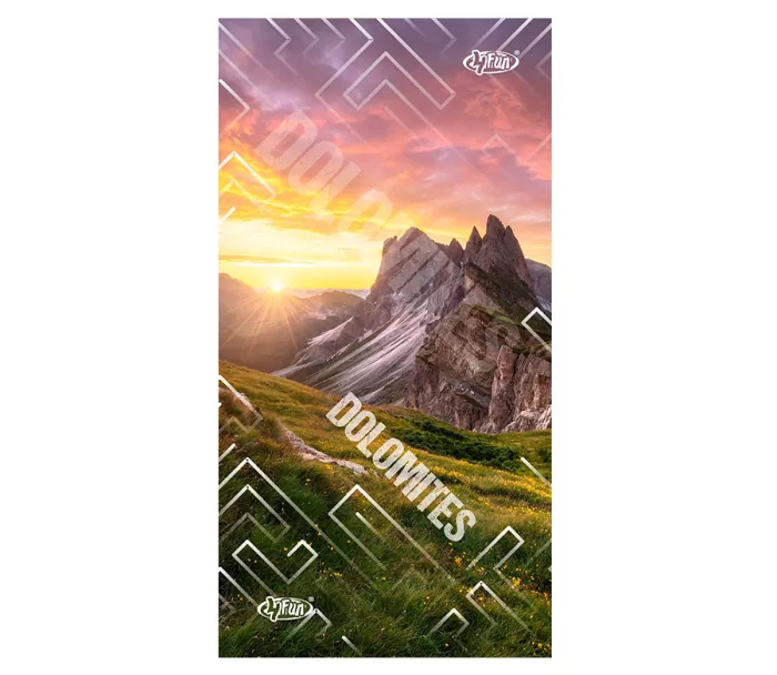 Šátek 4Fun Dolomites Sunset