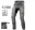 Pánské džíny na moto Trilobite Parado doublelayer AAA slim fit light grey level 2