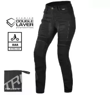 Dámské rifle Trilobite Parado doublelayer AAA slim fit black level 2 (Prodloužené)