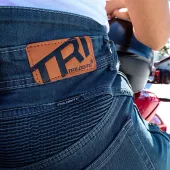 Dámské kalhoty na moto Trilobite Parado doublelayer AAA regular fit blue level 2