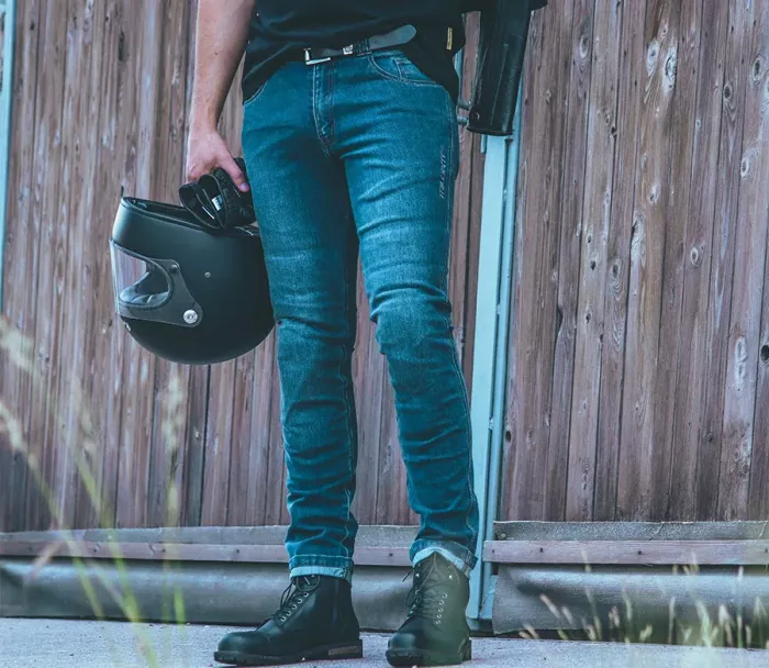 Pánské džíny Trilobite Downtown 2.0 monolayer AAA men blue jeans (prodloužené)