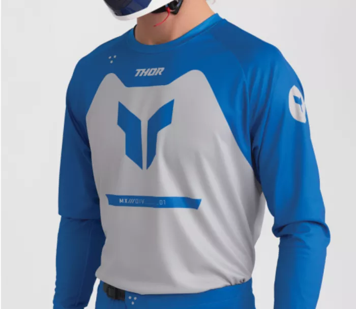 Thor 2910 - 8450 Ridemode Menace pánský dres blue vel.M