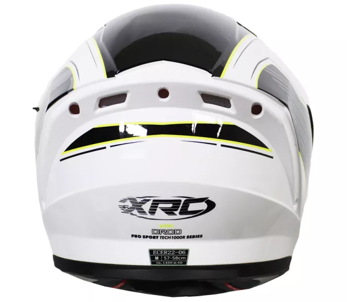 Integrální helma XRC DROD white/black/fluo