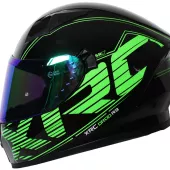 Helma na moto XRC DROD black/green