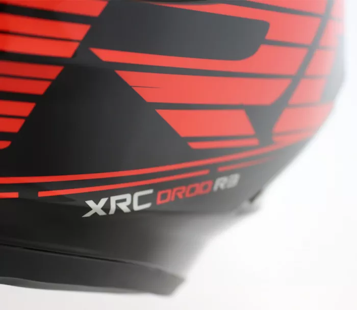 Helma na motorku XRC DROD black/red