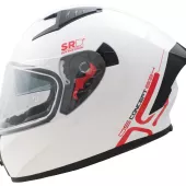 Helma na motorku XRC DS CONCEPT glossy white