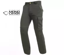 Kalhoty na moto Trilobite Dual 3.0 2in1 monolayer black