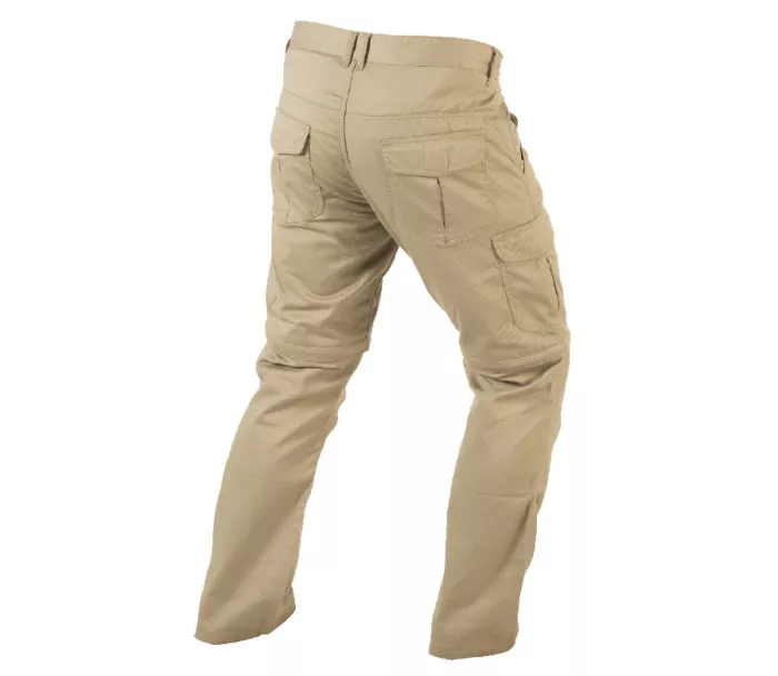 Kalhoty na motorku Trilobite Dual pants 2in1 beige