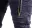 Kevlarové kalhoty na moto Trilobite 1964 Dyneemic Pro men long dark blue/fluo