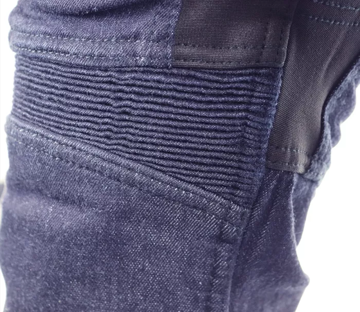 Kevlarové kalhoty na moto Trilobite 1964 Dyneemic Pro men dark blue/fluo