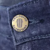 Kevlarové kalhoty na moto Trilobite 1964 Dyneemic Pro men dark blue/fluo