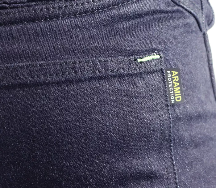 Kevlarové kalhoty na moto Trilobite 1964 Dyneemic Pro men dark blue/fluo