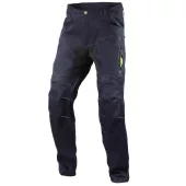 Kevlarové kalhoty na moto Trilobite 1964 Dyneemic Pro men dark blue/fluo