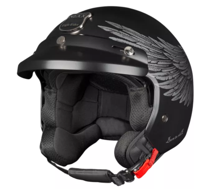 Otevřená helma NEXX Y.10 Eagle Rider black grey MT