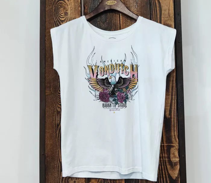 Von Dutch Eagle white vel. XS