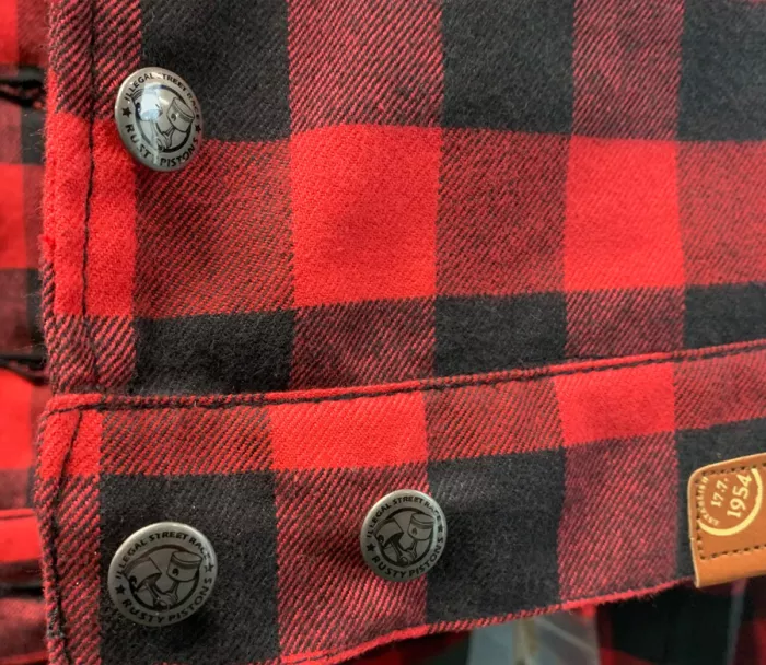 Rusty Pistons RPJAW23 Elwha lady red jacket