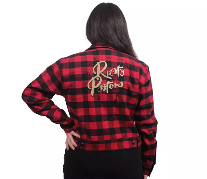 Rusty Pistons RPJAW23 Elwha lady red jacket vel.M