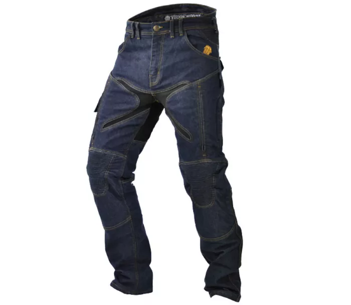 Kevlarové džíny na moto Trilobite PROBUT X-FACTOR men long blue vel. 38