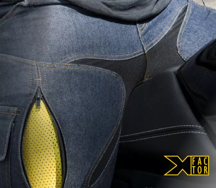 Kevlarové džíny na moto Trilobite PROBUT X-FACTOR men long blue