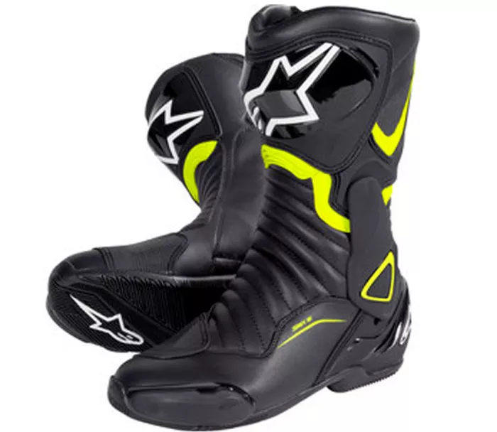 Boty na motorku Alpinestars SMX-6 V2 black/yellow fluo