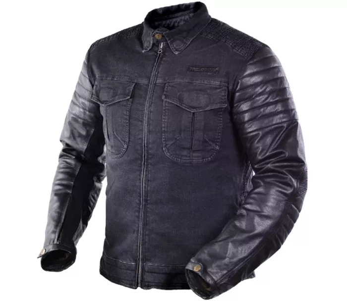 Bunda na motorku Trilobite Acid Scrambler black vel. 4XL