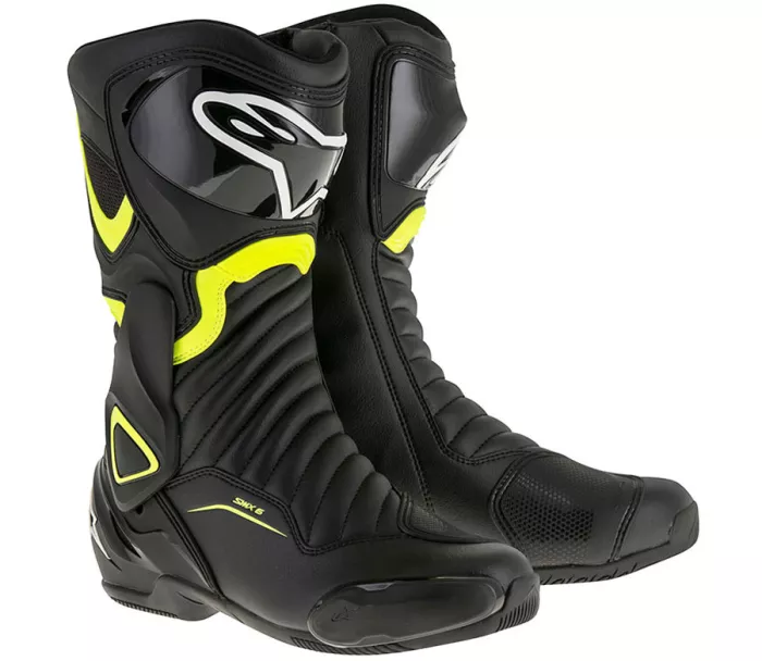 Boty na motorku Alpinestars SMX-6 V2 black/yellow fluo