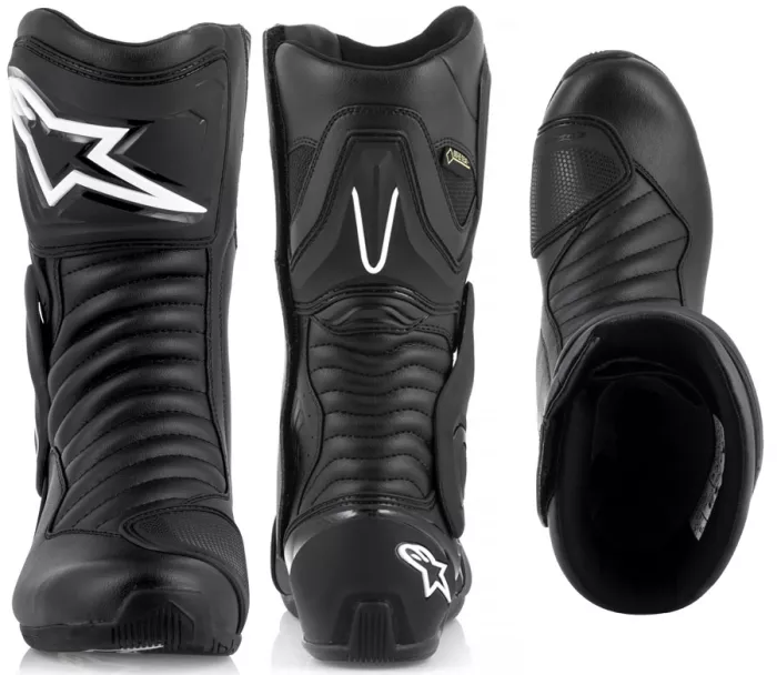 Boty na motorku Alpinestars SMX-6 gore-tex black